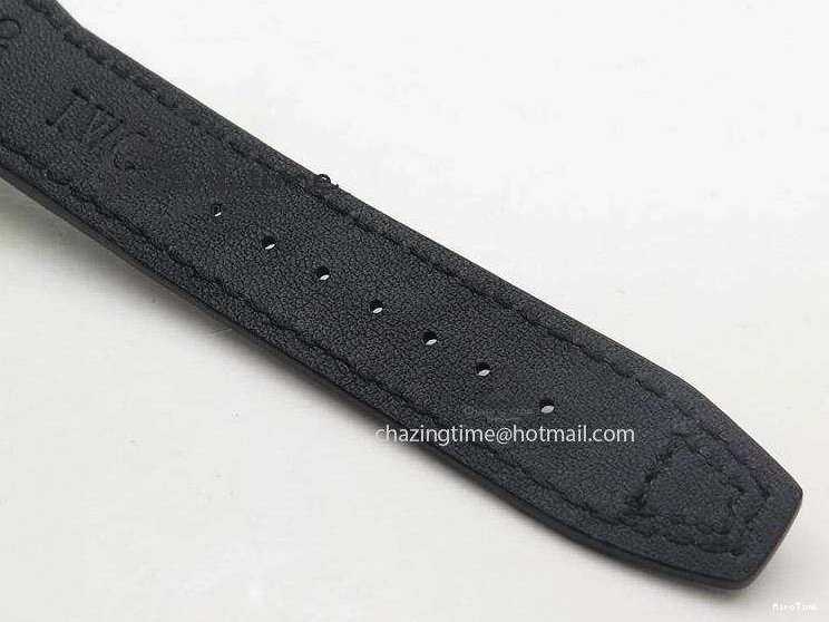 MIROTIME 0721 Mark XVII 1:1 MK Maker Best Edition SS Black Dial On Black Leather Strap A Sporty 7372
